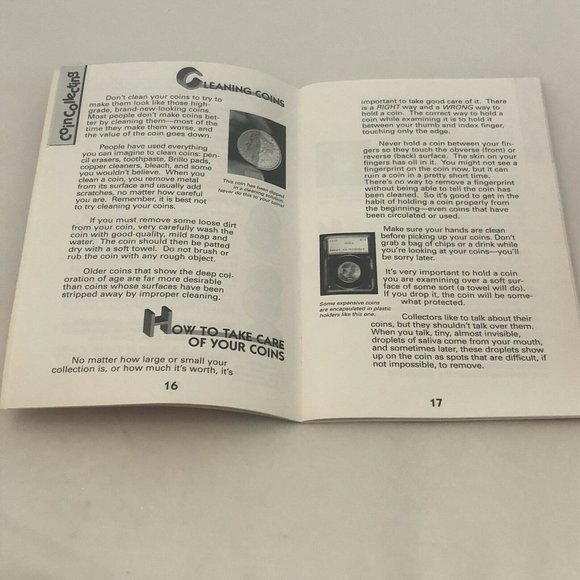 Vintage 1994 United States Mint Coin Collecting Book Checklist And Sleeves - Picture 11 of 12